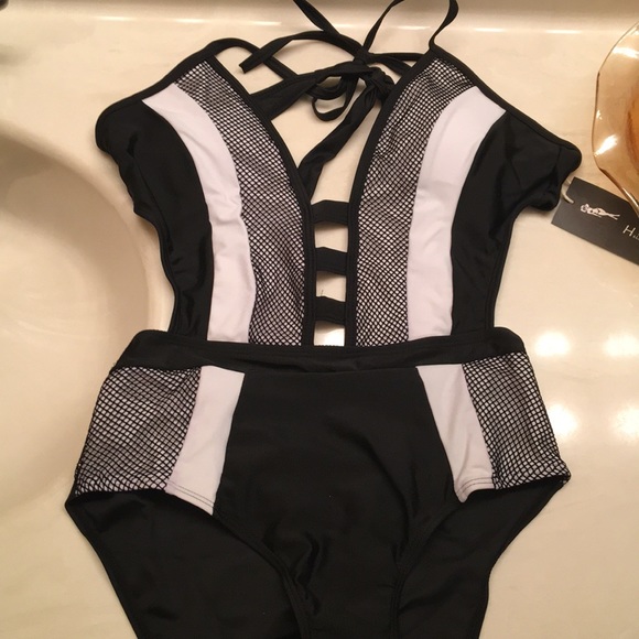 Other - One piece, caged, mesh swimsuit.
